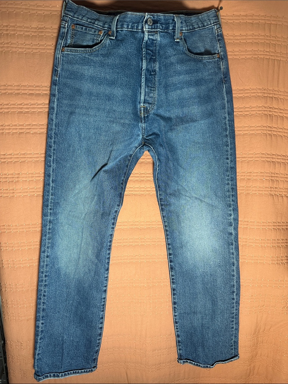 Levi's Men's Blue Straight Jeans
